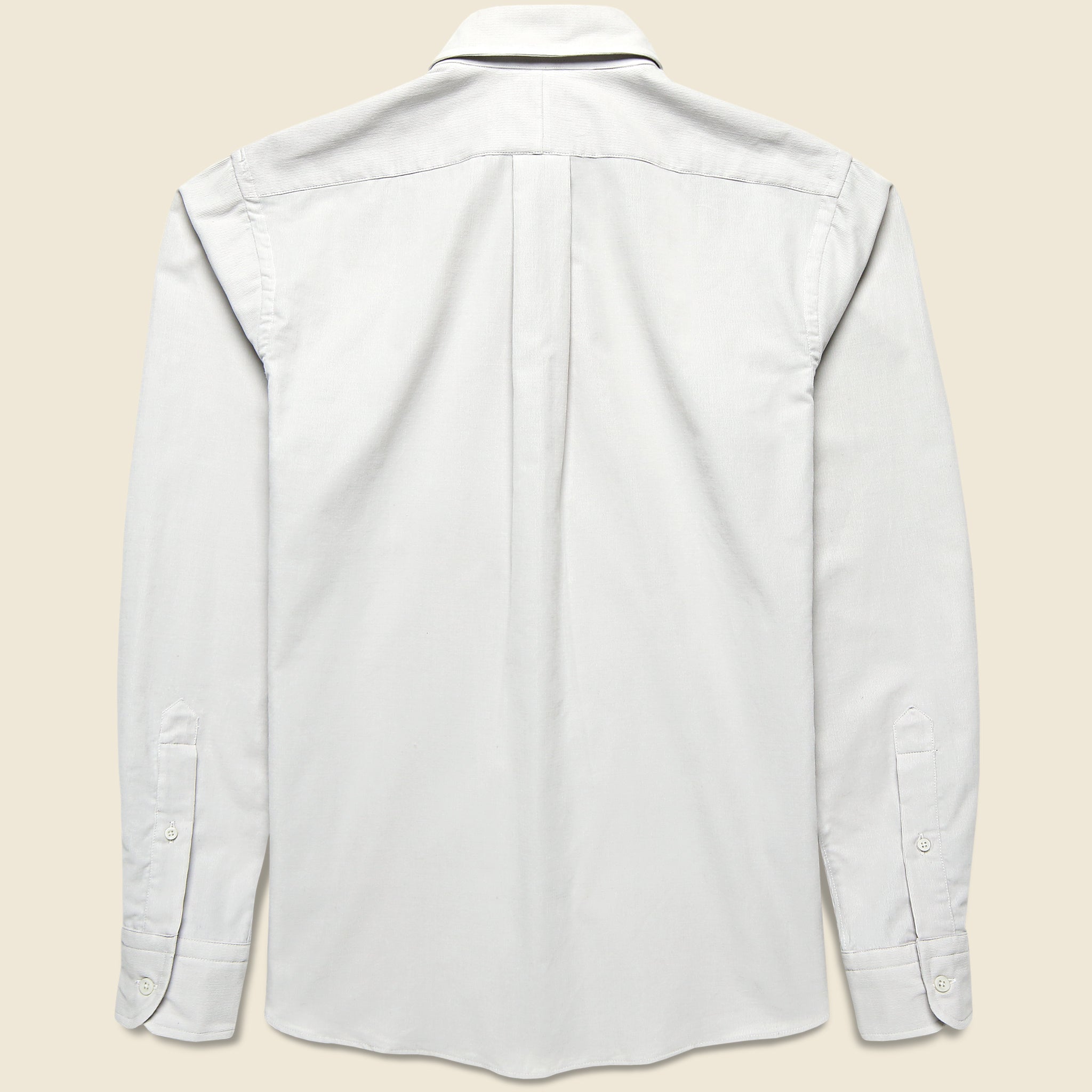 
                          Micro Corduroy Shirt - Ecru
                        