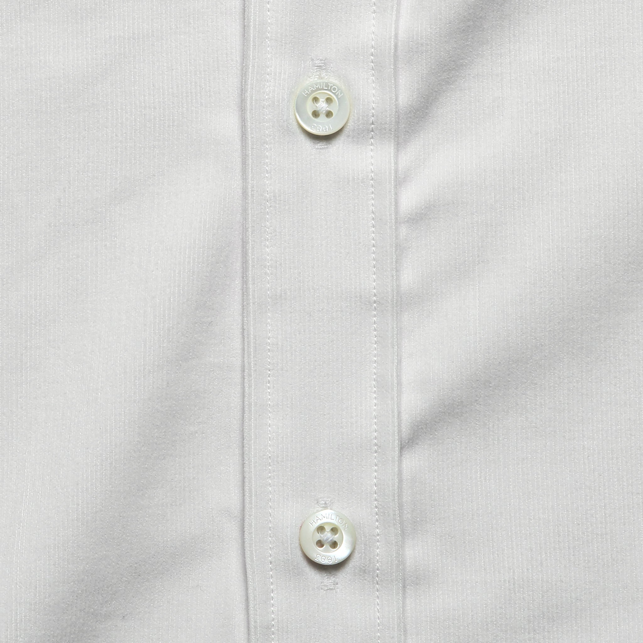 
                          Micro Corduroy Shirt - Ecru
                        