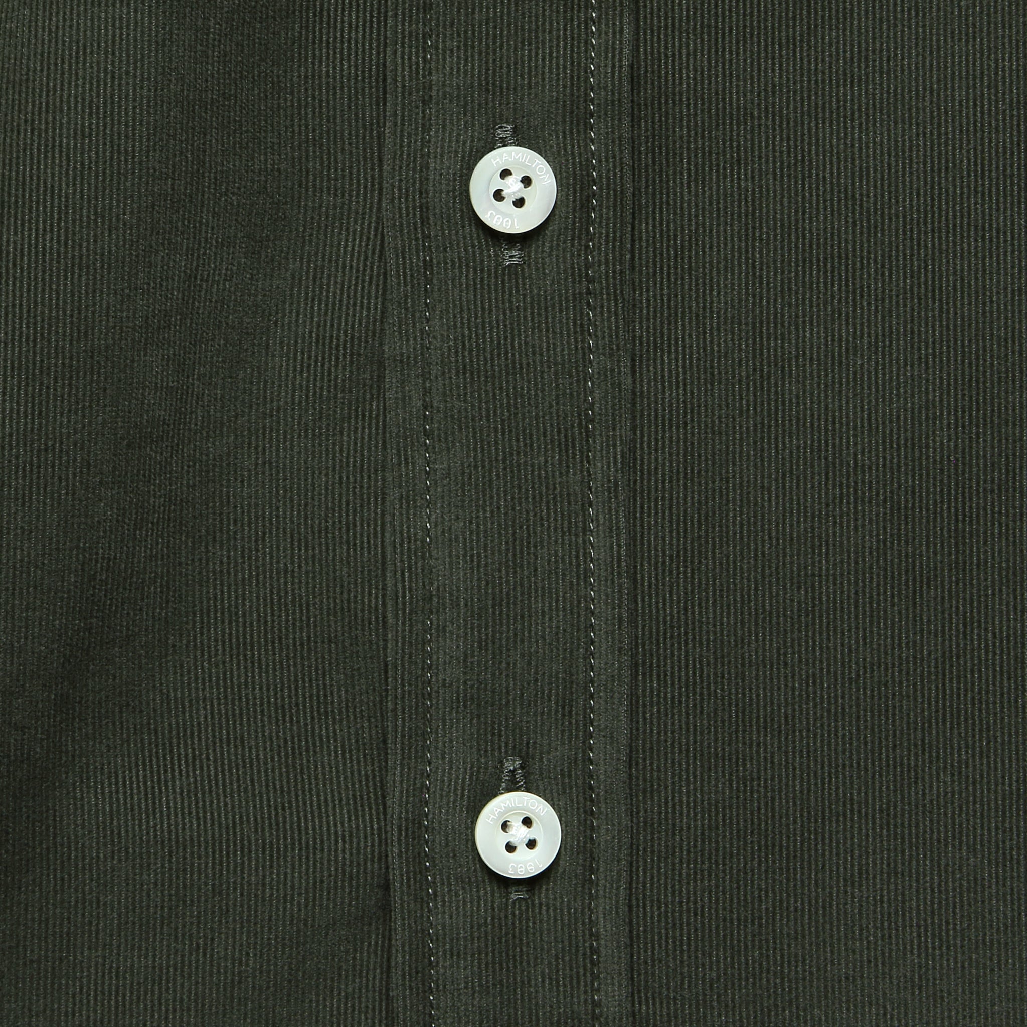 
                          Micro Corduroy Shirt - Green - Hamilton Shirt Co. - STAG Provisions - Tops - L/S Woven - Corduroy
                        