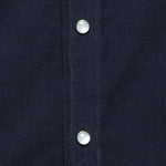 Micro Corduroy Western Shirt - Navy - Hamilton Shirt Co. - STAG Provisions - Tops - L/S Woven - Corduroy