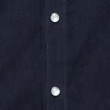 Micro Corduroy Western Shirt - Navy - Hamilton Shirt Co. - STAG Provisions - Tops - L/S Woven - Corduroy