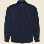 Micro Corduroy Shirt - Navy - Hamilton Shirt Co. - STAG Provisions - Tops - L/S Woven - Corduroy