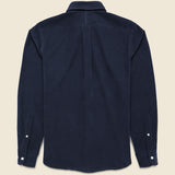 Micro Corduroy Shirt - Navy - Hamilton Shirt Co. - STAG Provisions - Tops - L/S Woven - Corduroy