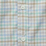 Brushed Twill Sport Shirt - Grey/Green Plaid - Hamilton Shirt Co. - STAG Provisions - Tops - L/S Woven - Plaid