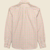Brushed Twill Sport Shirt - Grey/Pink Plaid - Hamilton Shirt Co. - STAG Provisions - Tops - L/S Woven - Plaid