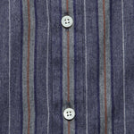 Brushed Striped Shirt - Navy - Hamilton Shirt Co. - STAG Provisions - Tops - L/S Woven - Stripe