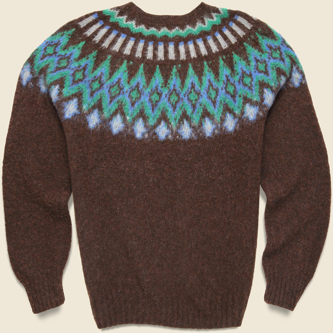 Future Fantasy Fair Isle Sweater - Brownish - Howlin - STAG Provisions - Tops - Sweater