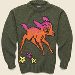 Cosmic Deer Sweater - In the Forest - Howlin - STAG Provisions - Tops - Sweater