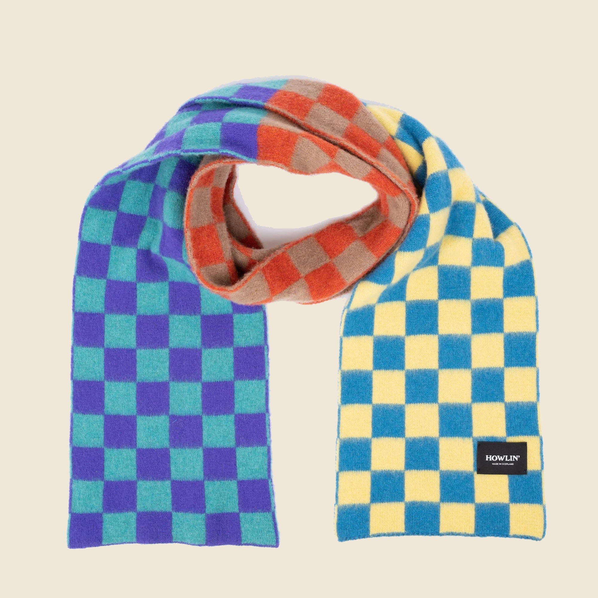 
                          Cosmic Checkerboard Scarf - Mixed Up - Howlin - STAG Provisions - W - Accessories - Scarf
                        