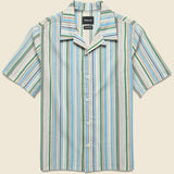 Cocktail Seersucker Shirt - Tropical Stripes - Howlin - STAG Provisions - Tops - S/S Woven - Seersucker