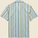 Cocktail Seersucker Shirt - Tropical Stripes - Howlin - STAG Provisions - Tops - S/S Woven - Seersucker