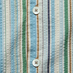 Cocktail Seersucker Shirt - Tropical Stripes - Howlin - STAG Provisions - Tops - S/S Woven - Seersucker