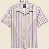 Cocktail Seersucker Shirt - Violet Stripes - Howlin - STAG Provisions - Tops - S/S Woven - Seersucker