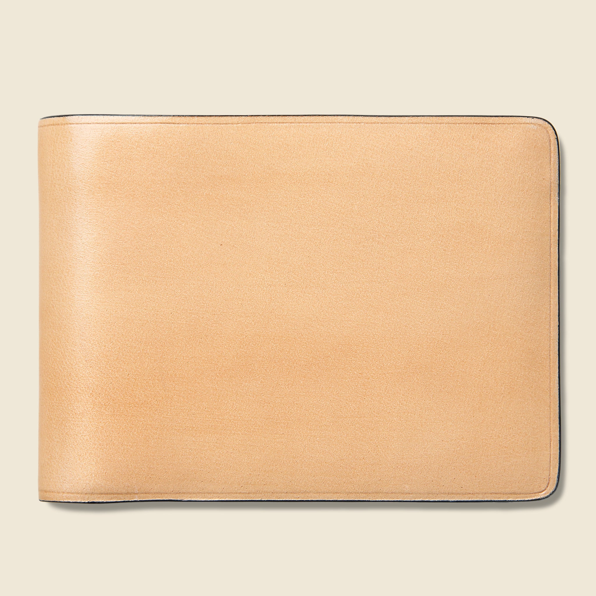 Small Bi-Fold Wallet - Natural