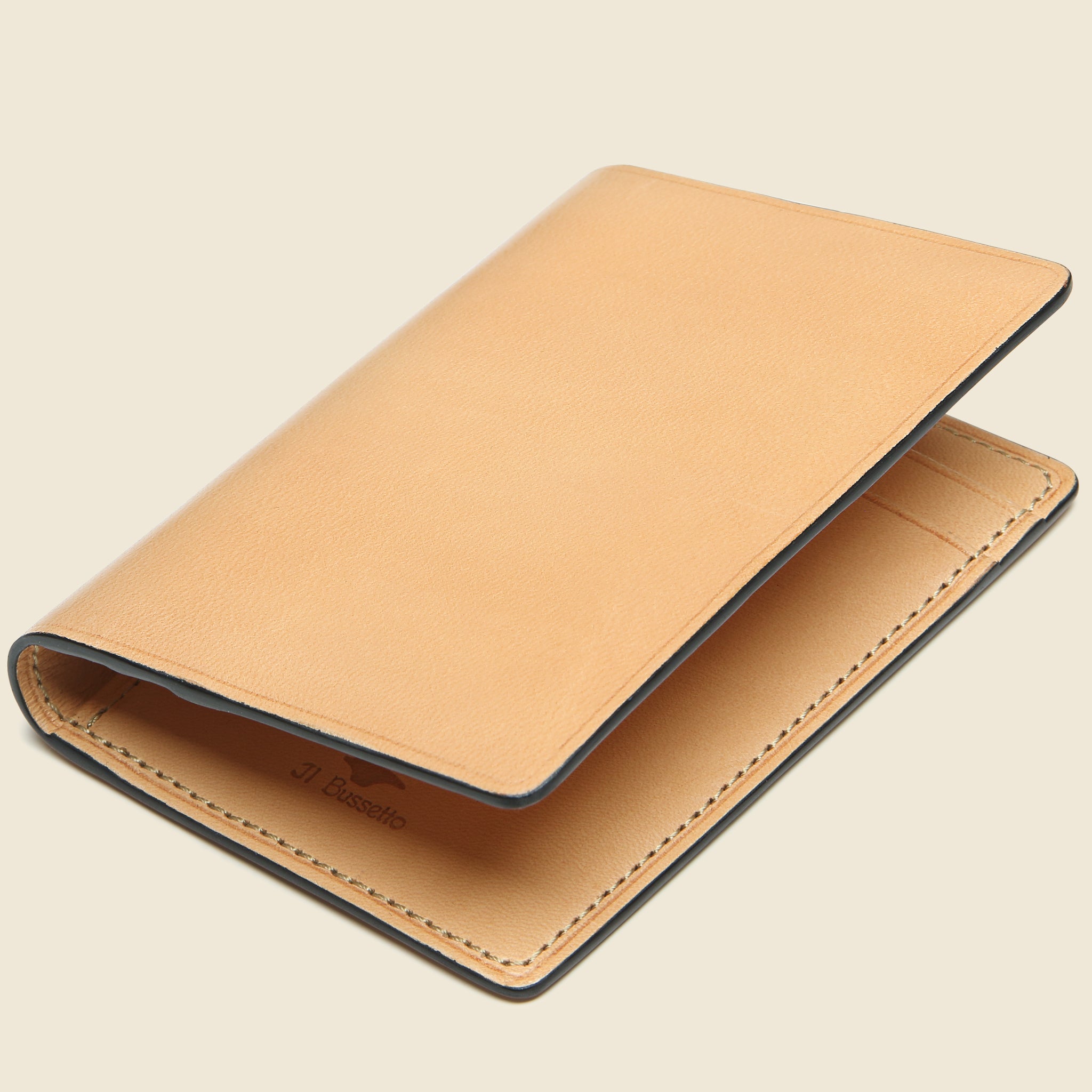 
                          Bi-Fold Card Case - Natural - Il Bussetto - STAG Provisions - Accessories - Wallets
                        