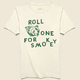 Roll One For Smokey Tee - Vintage White - Imogene + Willie - STAG Provisions - Tops - S/S Tee - Graphic