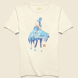 Don't Look Back Tee - Vintage White - Imogene + Willie - STAG Provisions - Tops - S/S Tee - Graphic