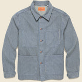 Utility Coat - Hickory Stripe - Imogene + Willie - STAG Provisions - Outerwear - Coat / Jacket