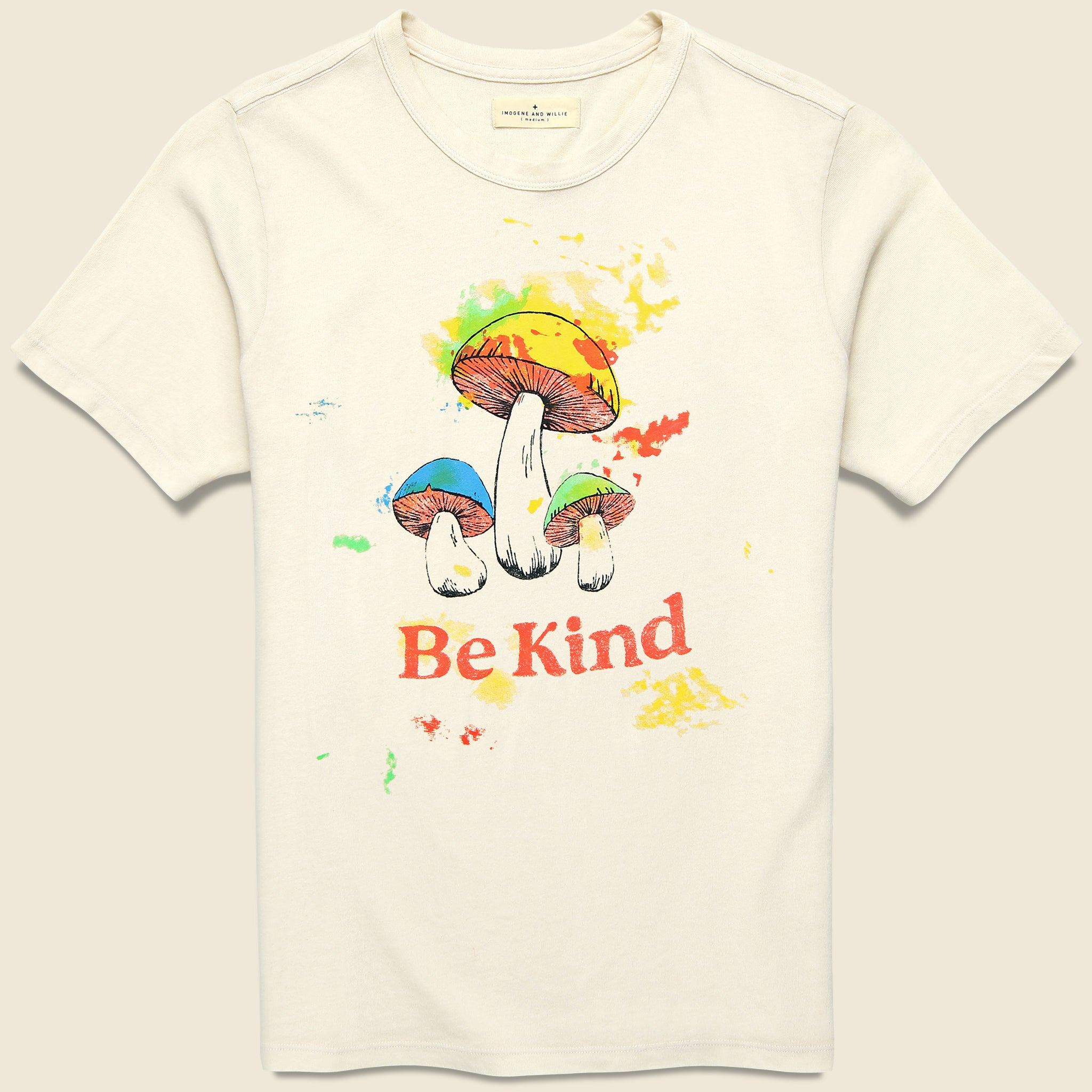 Be Kind Tee - Vintage White - Imogene + Willie - STAG Provisions - Tops - S/S Tee - Graphic