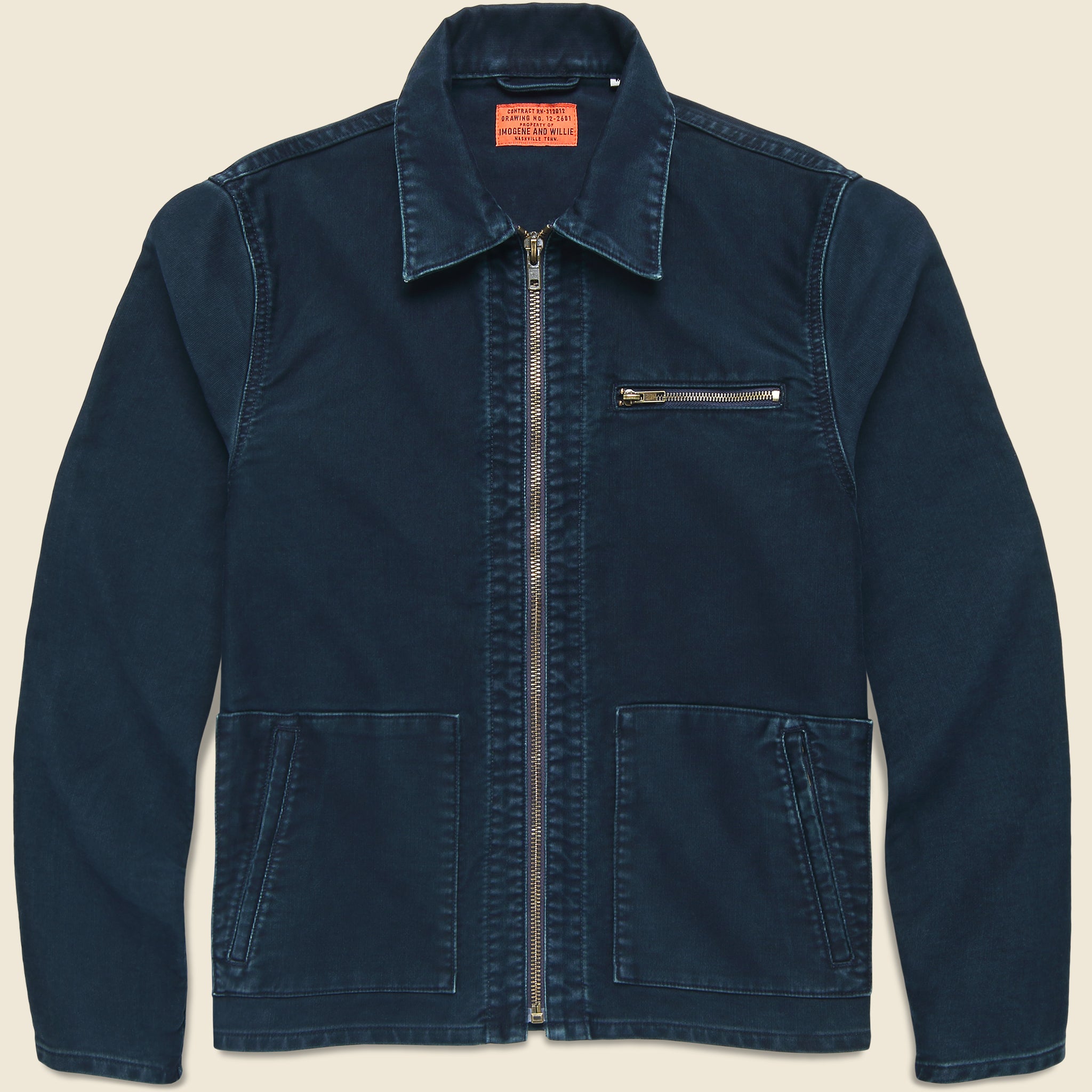 Bedford Work Jacket - Indigo - Imogene + Willie - STAG Provisions - Outerwear - Coat / Jacket