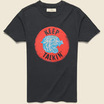 Keep Talkin Tee - Black - Imogene + Willie - STAG Provisions - Tops - S/S Tee