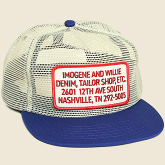 Tailor Shop Trucker Hat - White