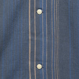 Serra Camp Shirt - Indigo Stripe - Imogene + Willie - STAG Provisions - Tops - S/S Woven - Stripe