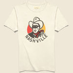 Nashville Lone Ranger Tee - Vintage White - Imogene + Willie - STAG Provisions - Tops - S/S Tee - Graphic