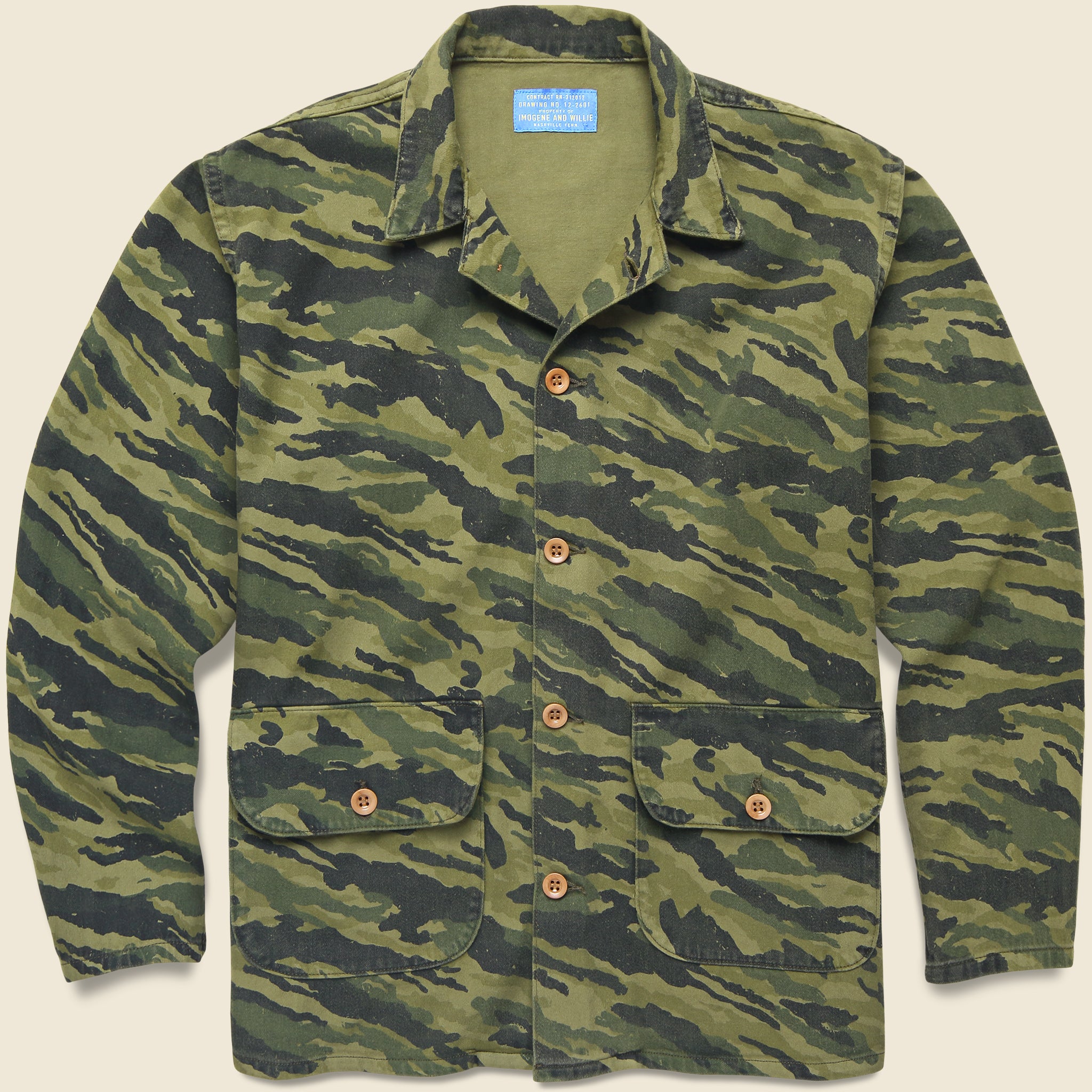Fatigue Jacket - Camo Brushstroke