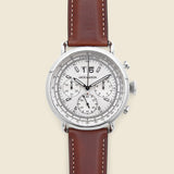 Avigator Multi-Scale Chronograph Watch - White/Brown - Jack Mason - STAG Provisions - Accessories - Watches