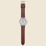 Avigator Multi-Scale Chronograph Watch - White/Brown - Jack Mason - STAG Provisions - Accessories - Watches