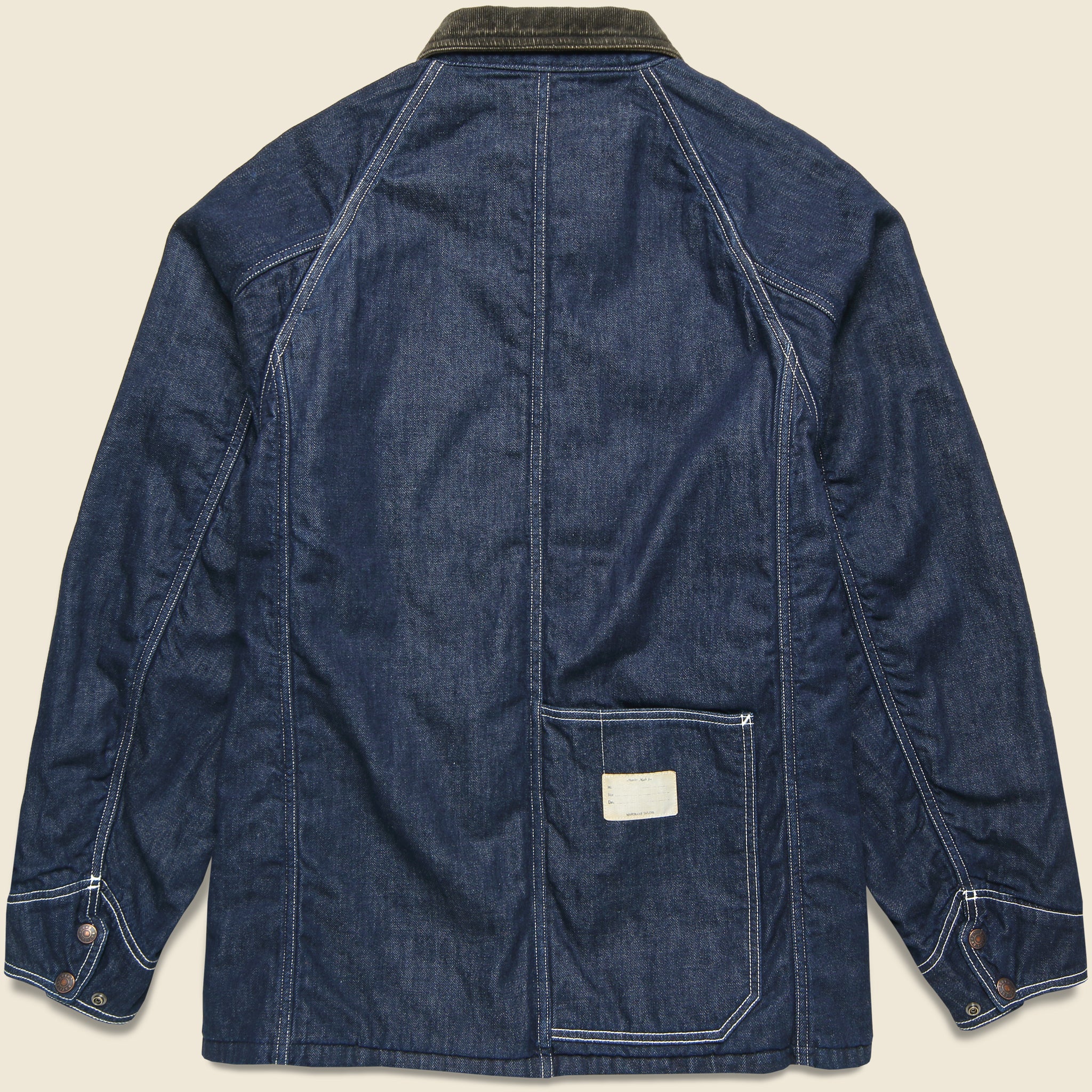 
                          8oz Denim Lined CACTUS Coverall - Indigo - Kapital - STAG Provisions - Outerwear - Coat / Jacket
                        