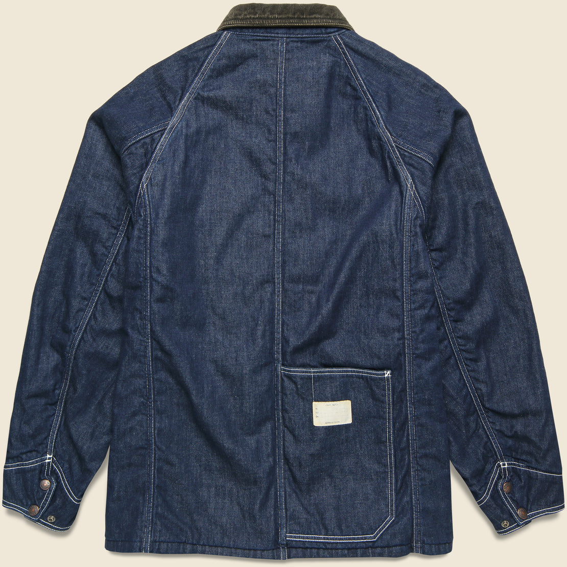 8oz Denim Lined CACTUS Coverall - Indigo - Kapital - STAG Provisions - Outerwear - Coat / Jacket