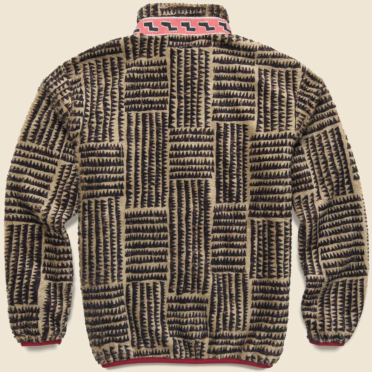 Hacksaw-Block Fleece Jacket - Beige – STAG Provisions