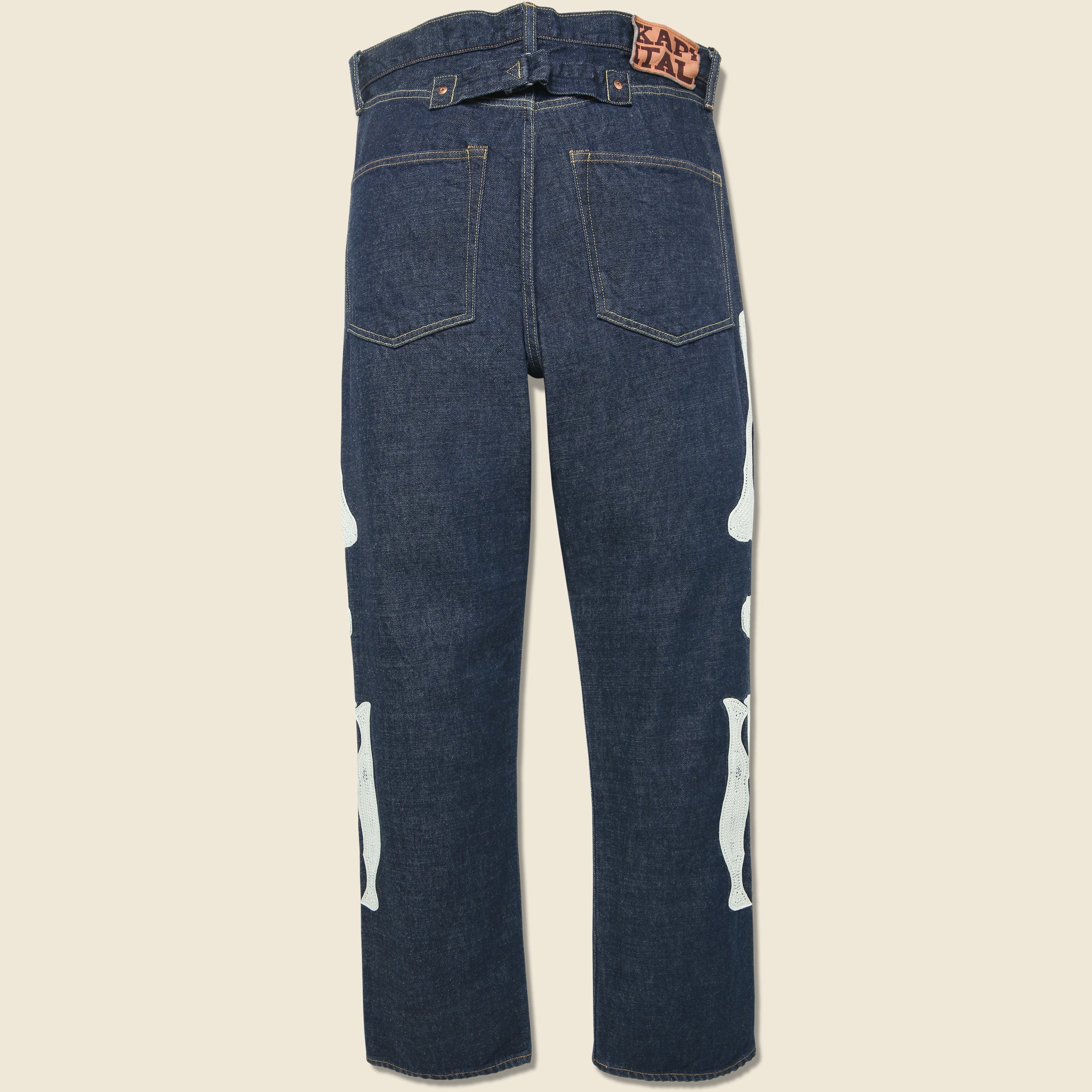 
                          Denim Mexican Tuxedo 5P Okagilly - Indigo - Kapital - STAG Provisions - Pants - Denim
                        