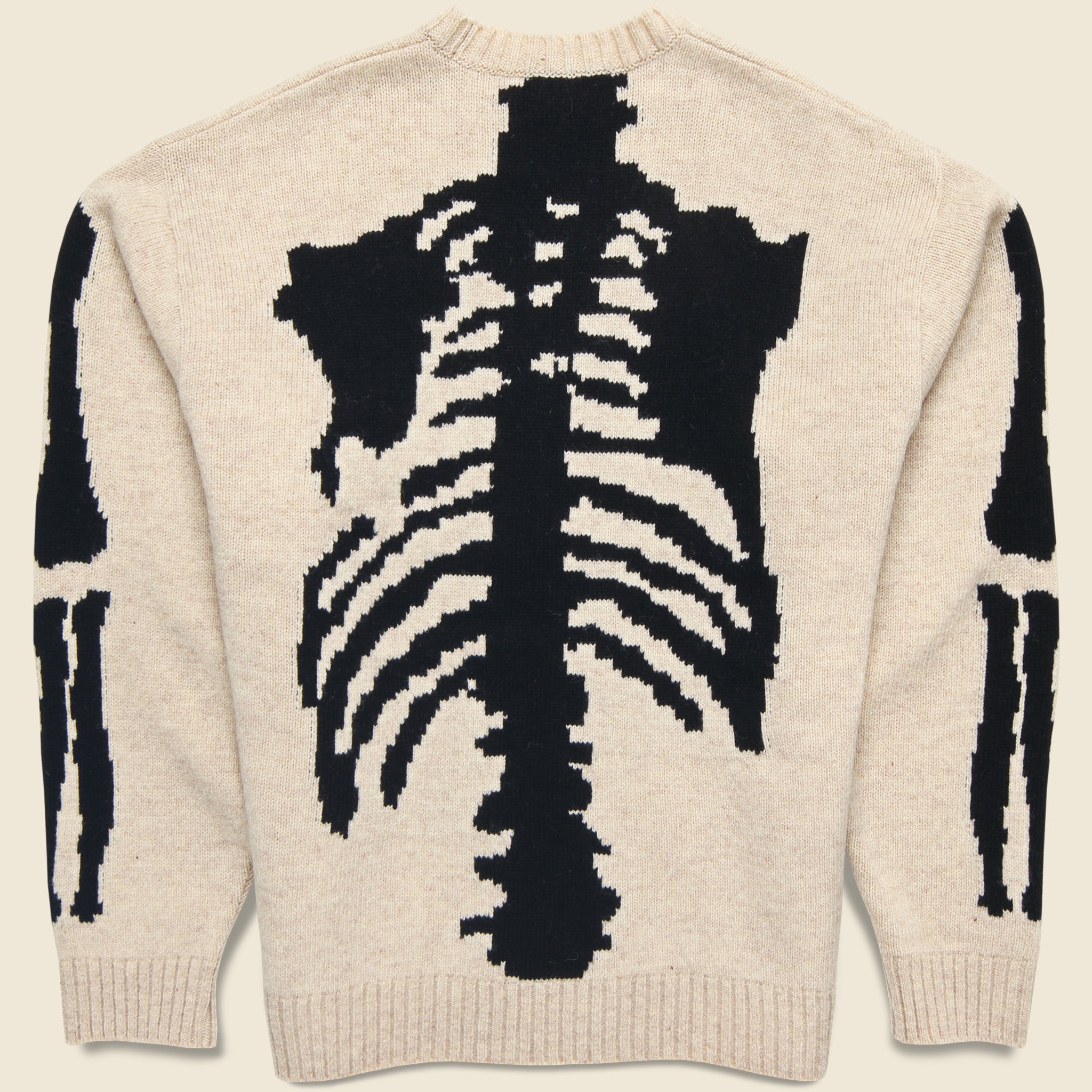 
                          5G Wool Bone Sweater - Ecru
                        