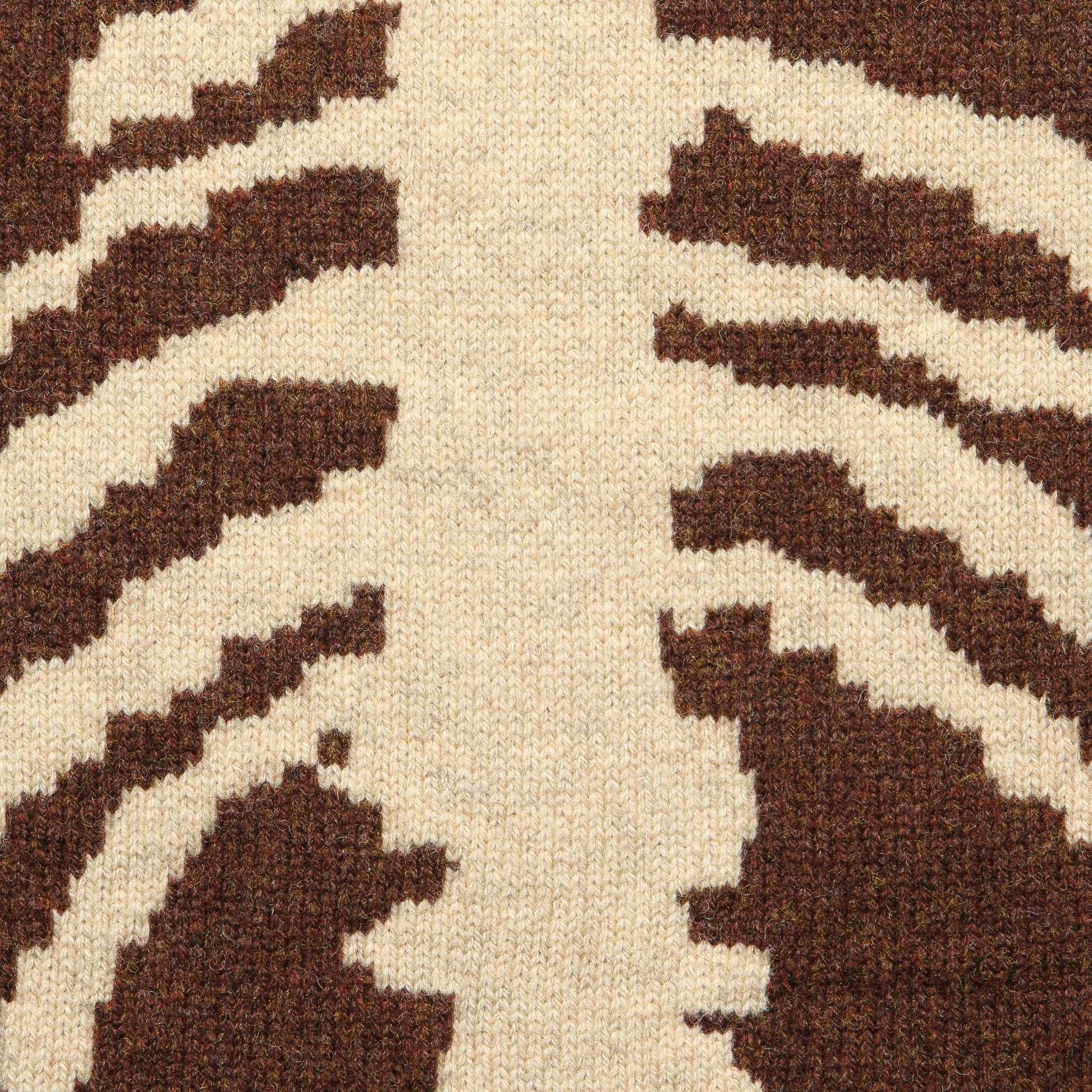 Wool Bone Crew Sweater - Brown - Kapital - STAG Provisions - Tops - Sweater