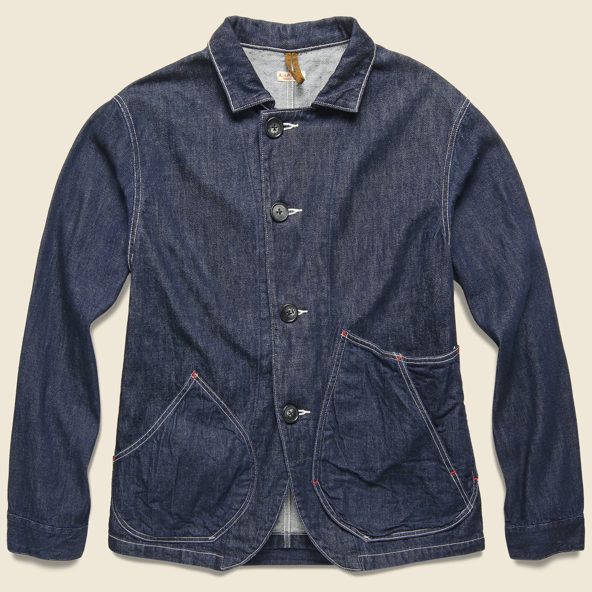 Denim Ringoman Coverall Jacket - Indigo