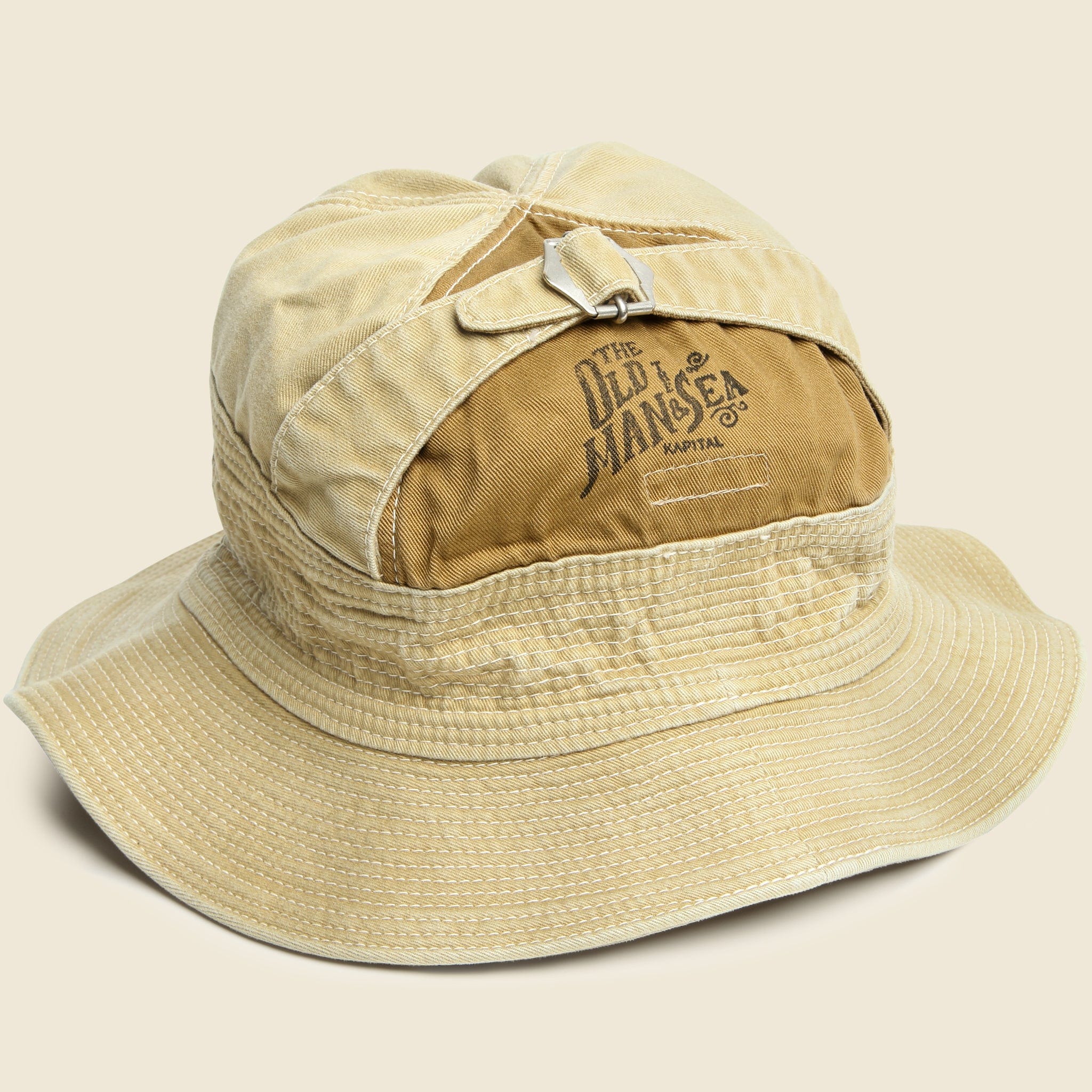 
                          Chino Old Man &amp; the Sea Bucket Hat - Kapital - STAG Provisions - Accessories - Hats
                        