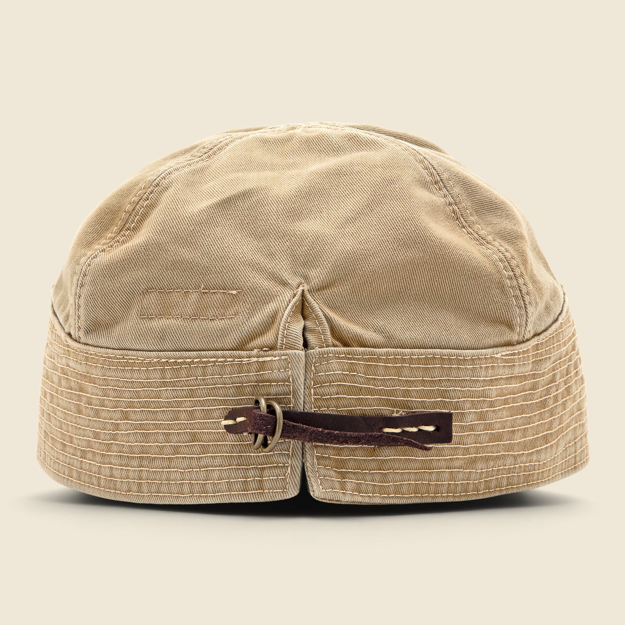 
                          The Old Man and the Sea Chino Cap - Beige - Kapital - STAG Provisions - Accessories - Hats
                        