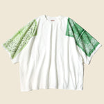 Jersey Bandana Huge Tee (Botanical) - Light Green - Kapital - STAG Provisions - W - Tops - S/S Tee