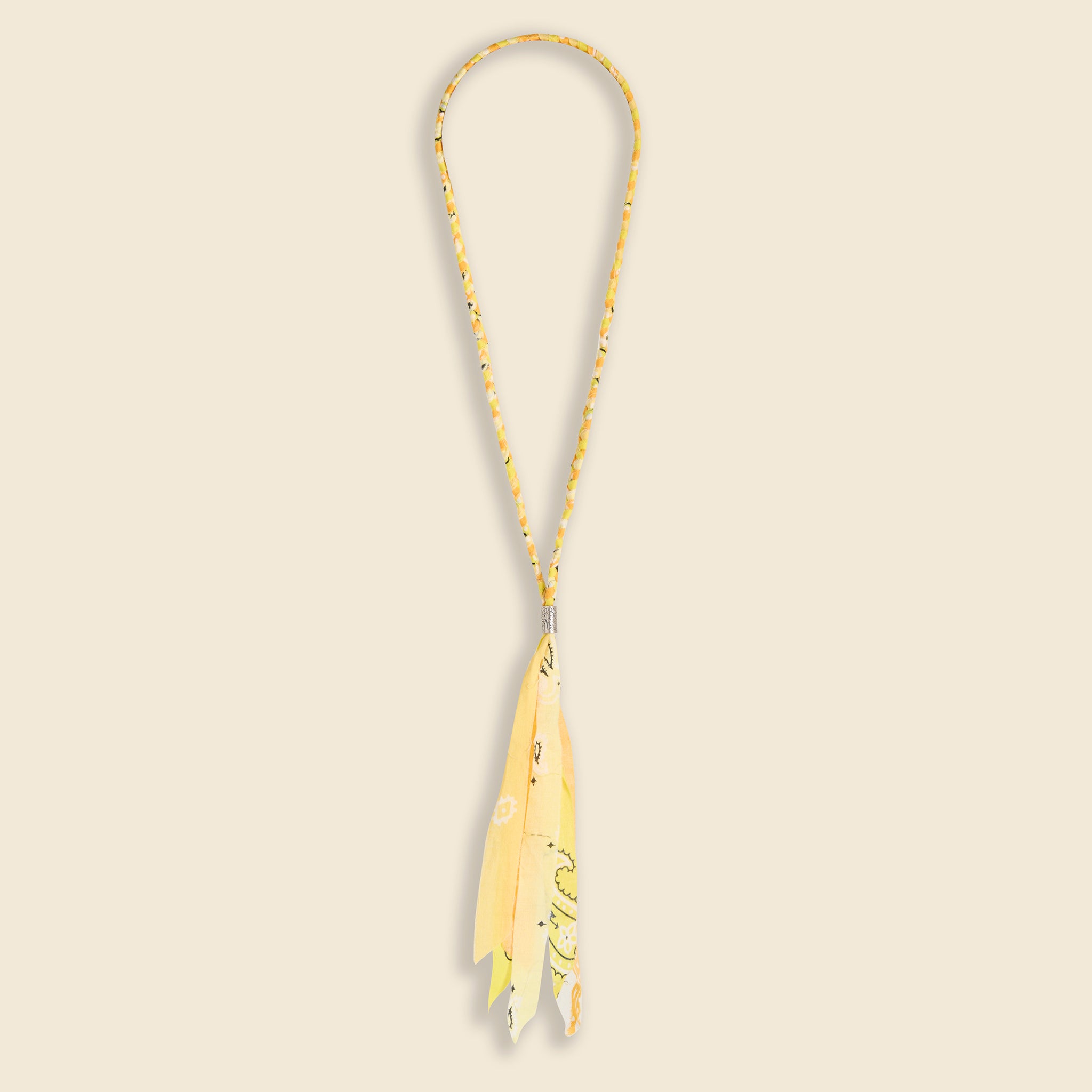 Bandana Fringe Necklace - Yellow - Kapital - STAG Provisions - W - Accessories - Necklace