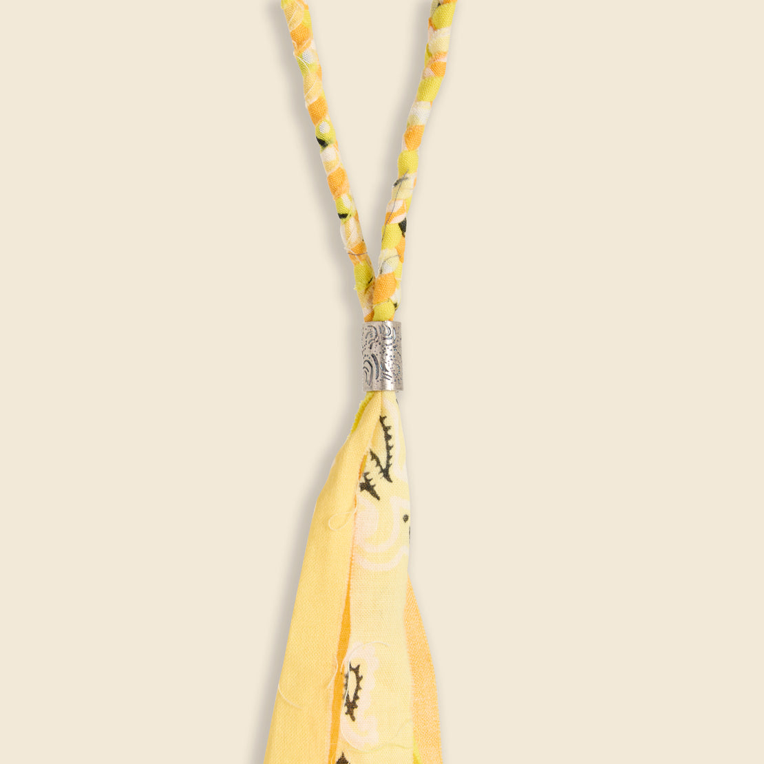 Bandana Fringe Necklace - Yellow - Kapital - STAG Provisions - W - Accessories - Necklace