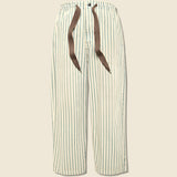 Hickoree Stripe Easy Pants - Light Indigo - Kapital - STAG Provisions - Pants - Lounge