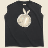 Big Concho Coneybow Muscle Tee - Black - Kapital - STAG Provisions - Tops - S/S Tee