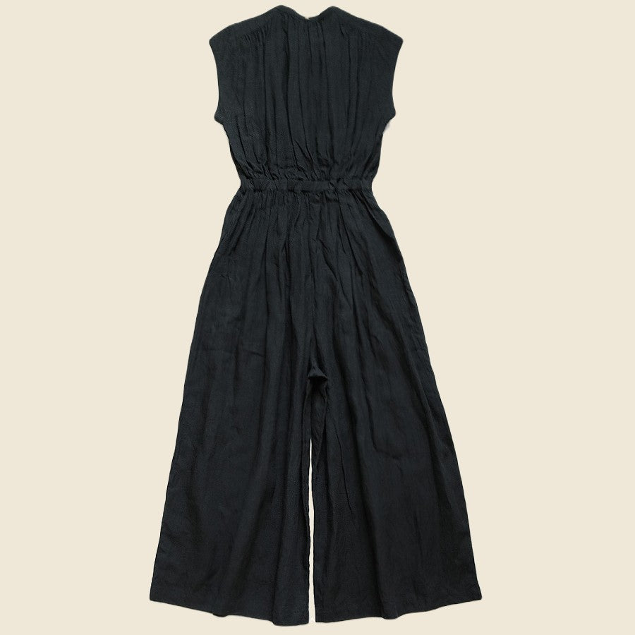 Gypsy All-In-One - Black Linen - Kapital - STAG Provisions - W - Onepiece - Jumpsuit