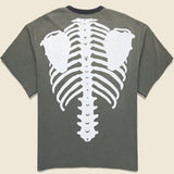 2 Tone Bone Pocket Tee - Black - Kapital - STAG Provisions - Tops - S/S Tee