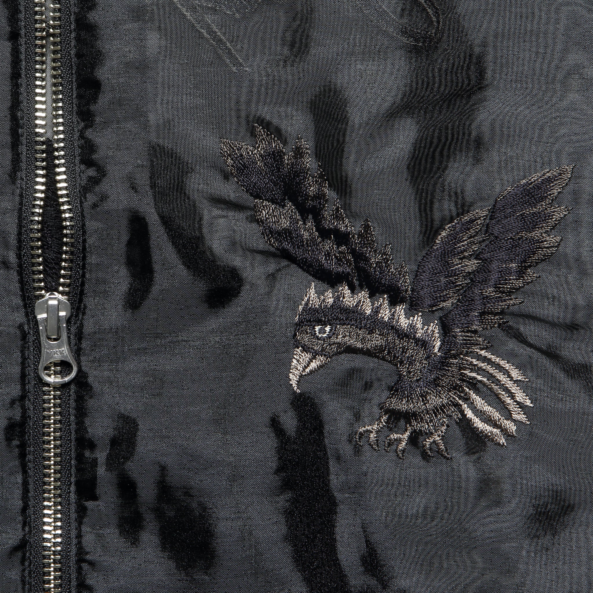 
                          Sheer Pearl Raven &amp; Skull Souvenir Jacket - Black - Kapital - STAG Provisions - Outerwear - Coat / Jacket
                        