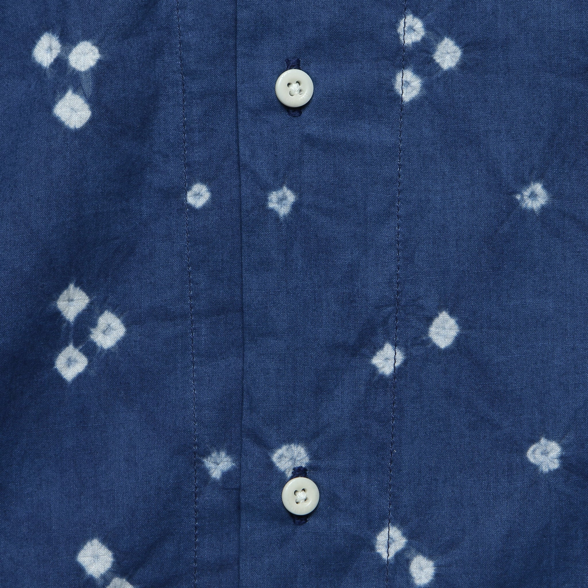 
                          Lamar Pyramid Dot Bandhani Shirt - Indigo - Kardo - STAG Provisions - Tops - S/S Woven - Dot
                        