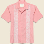 Embroidered Shirt - Pink - Kardo - STAG Provisions - Tops - S/S Woven - Other Pattern